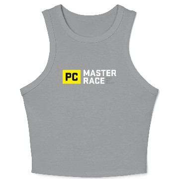 Discover Pc Master Race Built Not Bought Glorious Crop Tank Top