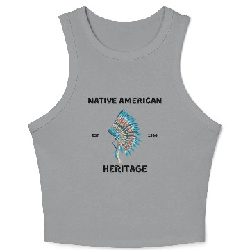 Discover Native American Heritage Crop Tank Top