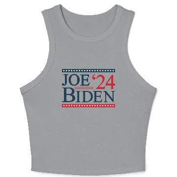 Discover Joe Biden 2024 Crop Tank Top