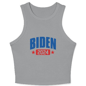 Discover Joe Biden 2024 Crop Tank Top