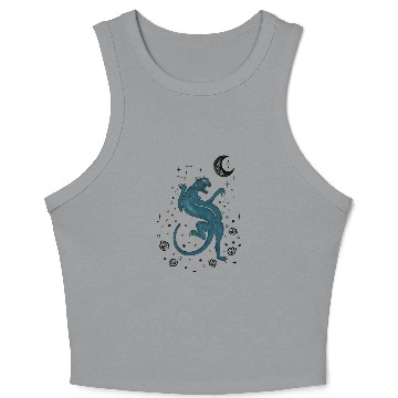 Discover Black panther, Between the Star Crop Tank Top