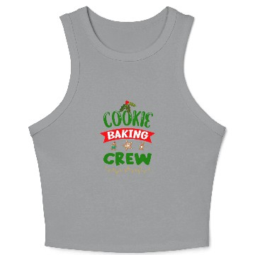 Discover Cookie Baking Crew Crop Tank Top