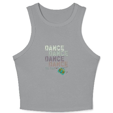 Discover Dance To The Radio Crop Tank Top