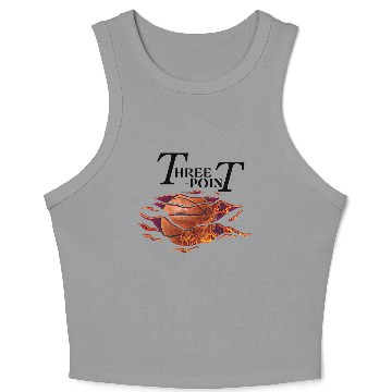 Discover tree point 3 Crop Tank Top