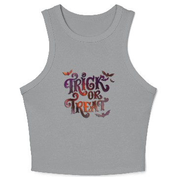 Discover Trick or Treat. Crop Tank Top