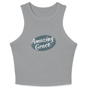 Discover Amazing Grace Christian design Crop Tank Top
