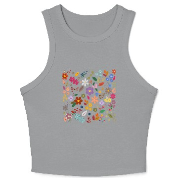 Discover wildflowers Crop Tank Top