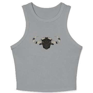 Discover Water buffalo Crop Tank Top