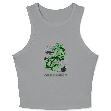 Discover Dragon Crop Tank Top