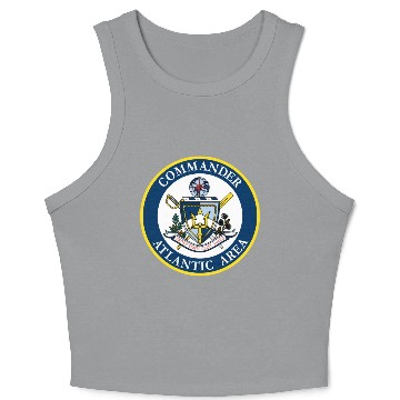 Discover COMMANDER ATLANTIC AREA (U.S. Coast Guard) Crop Tank Top