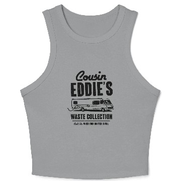 Discover Cousin Eddie s Waste Collection Crop Tank Top