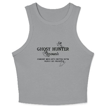 Discover Ghost Hunters Like It Freaky Crop Tank Top
