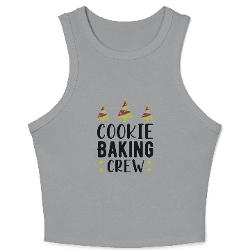 Discover Cookie Baking Crew Crop Tank Top