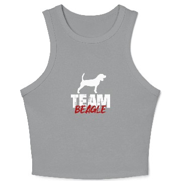 Discover Team Beagle Crop Tank Top
