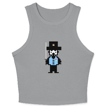 Discover Mister Magic Man With Sword Number 3 Crop Tank Top