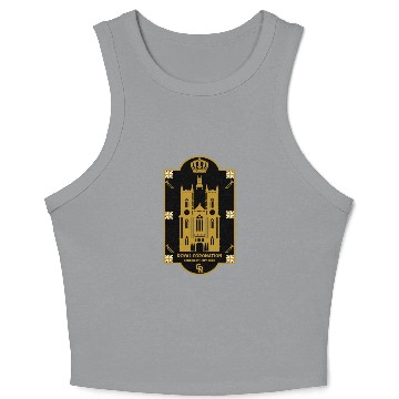 Discover Westminster Abbey Royal Coronation 2023 Crop Tank Top