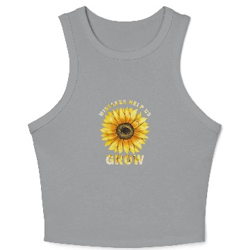 Discover Mistakes Help Us Grow Back To School Motivational Crop Tank Top