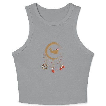 Discover Winter dreamcatcher Christmas Bodyboard Crop Tank Top
