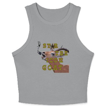 Discover The Goat 1 Crop Tank Top