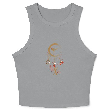 Discover Winter dreamcatcher Christmas Karate Crop Tank Top