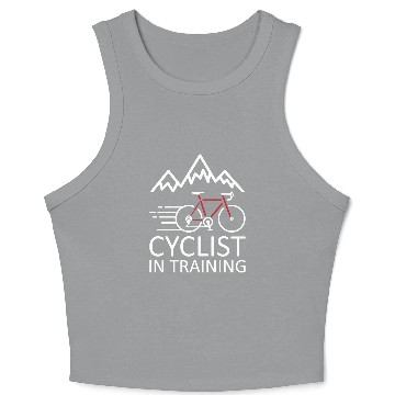 Discover Cycling In Training Crop Tank Top