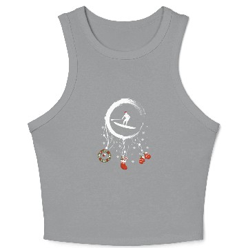 Discover Winter dreamcatcher Christmas StandUpPaddle Crop Tank Top