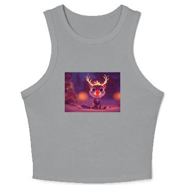 Discover Christmas 85 Crop Tank Top