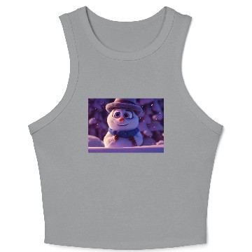 Discover Christmas 83 Crop Tank Top