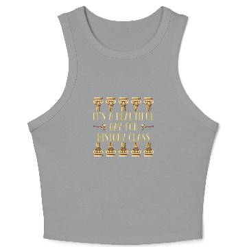 Discover I Teach History Teacher Crop Tank Top