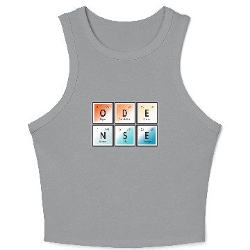 Discover Odense | Periodic Table of Elements Crop Tank Top