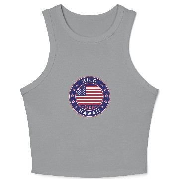 Discover California MALIBU USA Crop Tank Top