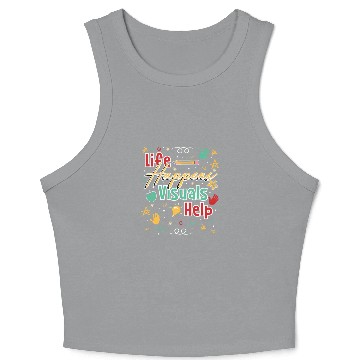 Discover Sped Teacher Special Education Teacher Crop Tank Top