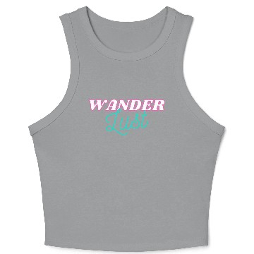 Discover Wanderlust Crop Tank Top