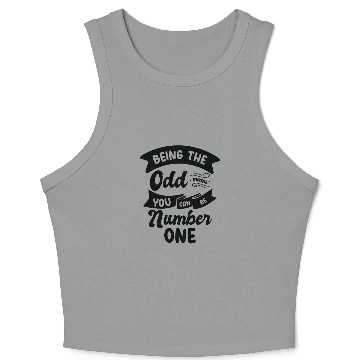 Discover Math Odd Number Mathematics Smart Inspirational Crop Tank Top