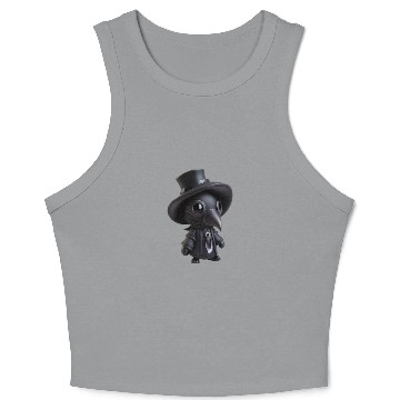 Discover Plague Doctor Killer Crop Tank Top