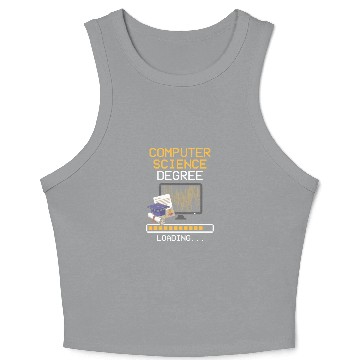 Discover Computer Science Degree Loading Major Bachelor Mas Crop Tank Top