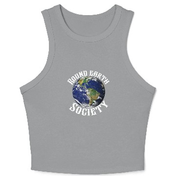 Discover Round earth society Crop Tank Top