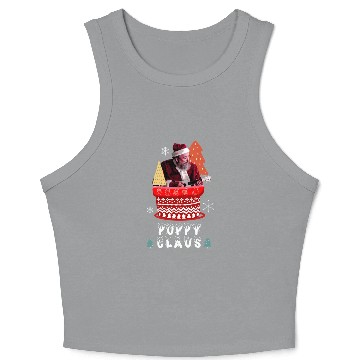 Discover POPPY CLAUS MARRY CHRISTMAS Crop Tank Top