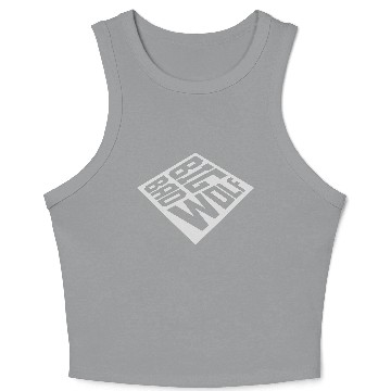 Discover big bad wolf quote Crop Tank Top