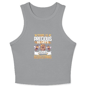 Discover Honey Bee Beekeeping Beekeeper Honeybee Beekeeping Crop Tank Top