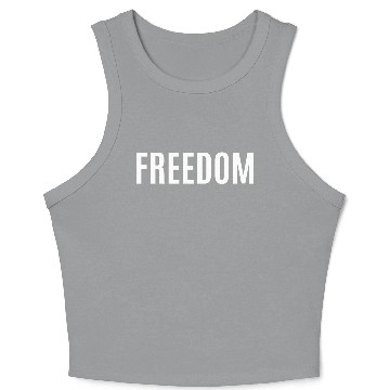 Discover Freedom Crop Tank Top