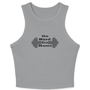 Discover Build Muscle at the gym Crop Tank Top