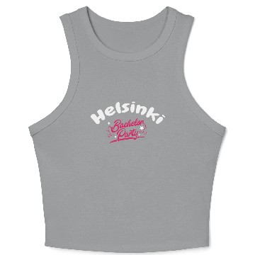 Discover Bachelor Party Crop Tank Top Helsinki Pre Wedding