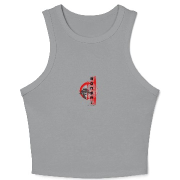 Discover Yin Yang Bonsai Tree Japanese Design Buddhist Zen Crop Tank Top