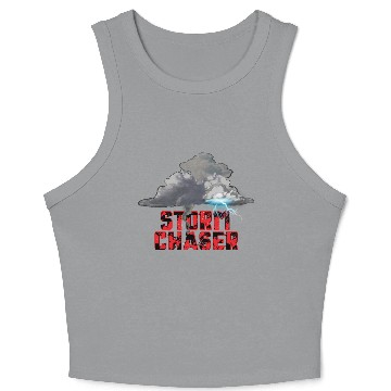 Discover Storm Chaser Tornado Crop Tank Top