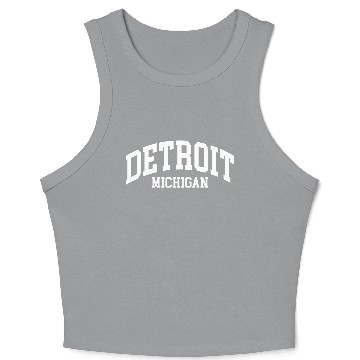 Discover Detroit Crop Tank Top