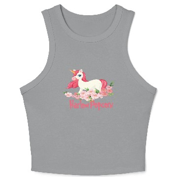 Discover Harlow And Popcorn Merch Popcorn The Pony Crop Tank Top