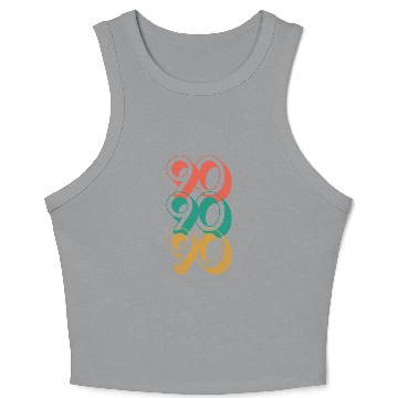 Discover Retro 90s Crop Tank Top