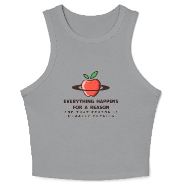 Discover Always Physics Crop Tank Top