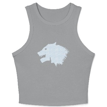 Discover Wolf Crop Tank Top